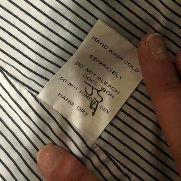 Black Blazer w/Tan Cloth & Stone Button Down - Picture 6 of 10